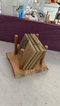 Olive coaster set